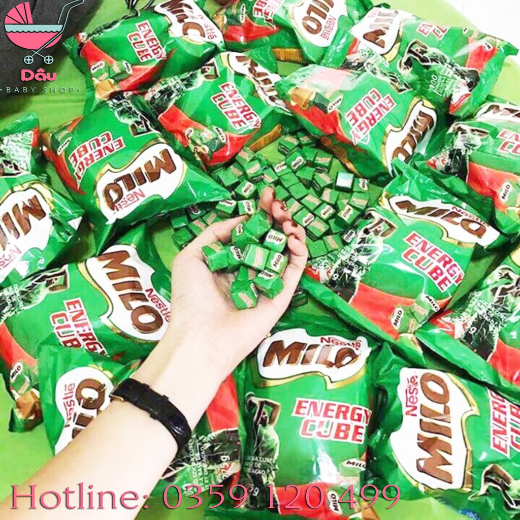 Kẹo MILO CUBE 100 viên, gói 275g