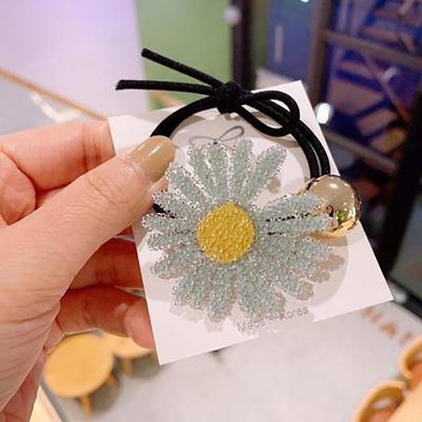 Dây Buộc Tóc Cao Su Họa Tiết Hoa Phong Cách Nhật Hàn Thời Trang Cho Nữ