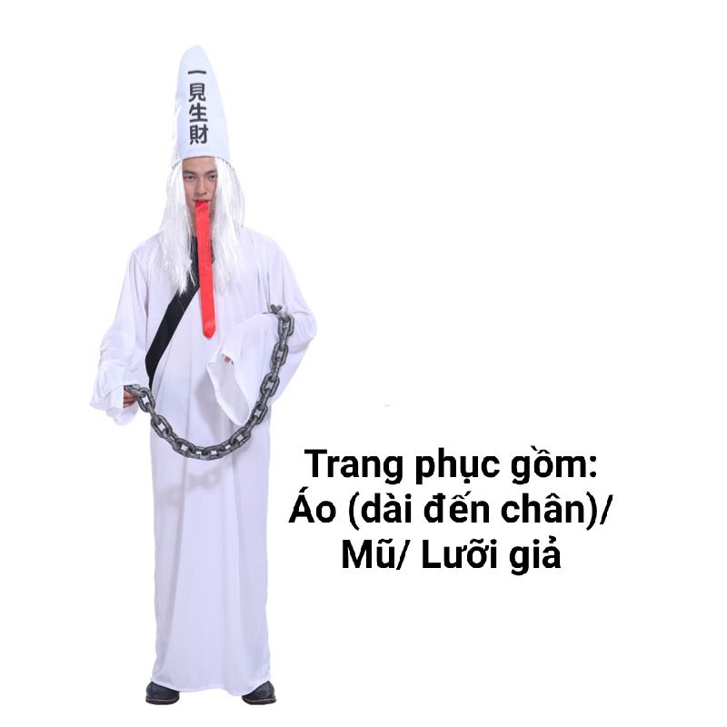 Bộ đồ hoá trang Hắc Bạch Vô Thường cho lễ hội Halloween