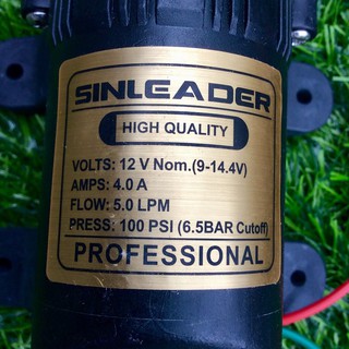 Máy bơm tăng áp mini 12v Sinleader