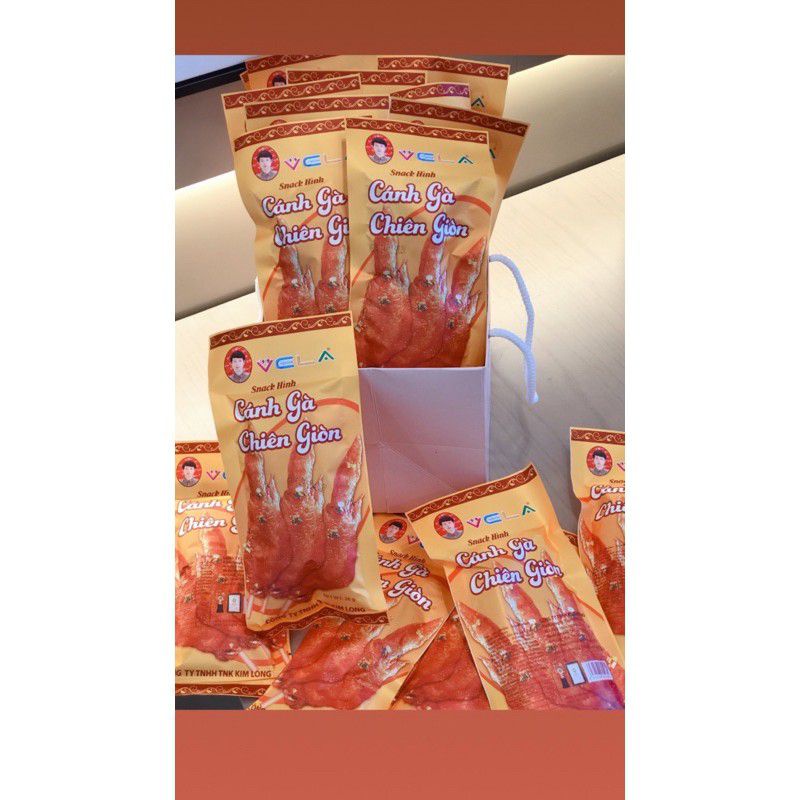 Bim Bim Cánh Gà Chiên Giòn _ Snack Cánh Gà Chiên Hàng Việt Nam loại một thơm ngon BICHNGAN FOOD