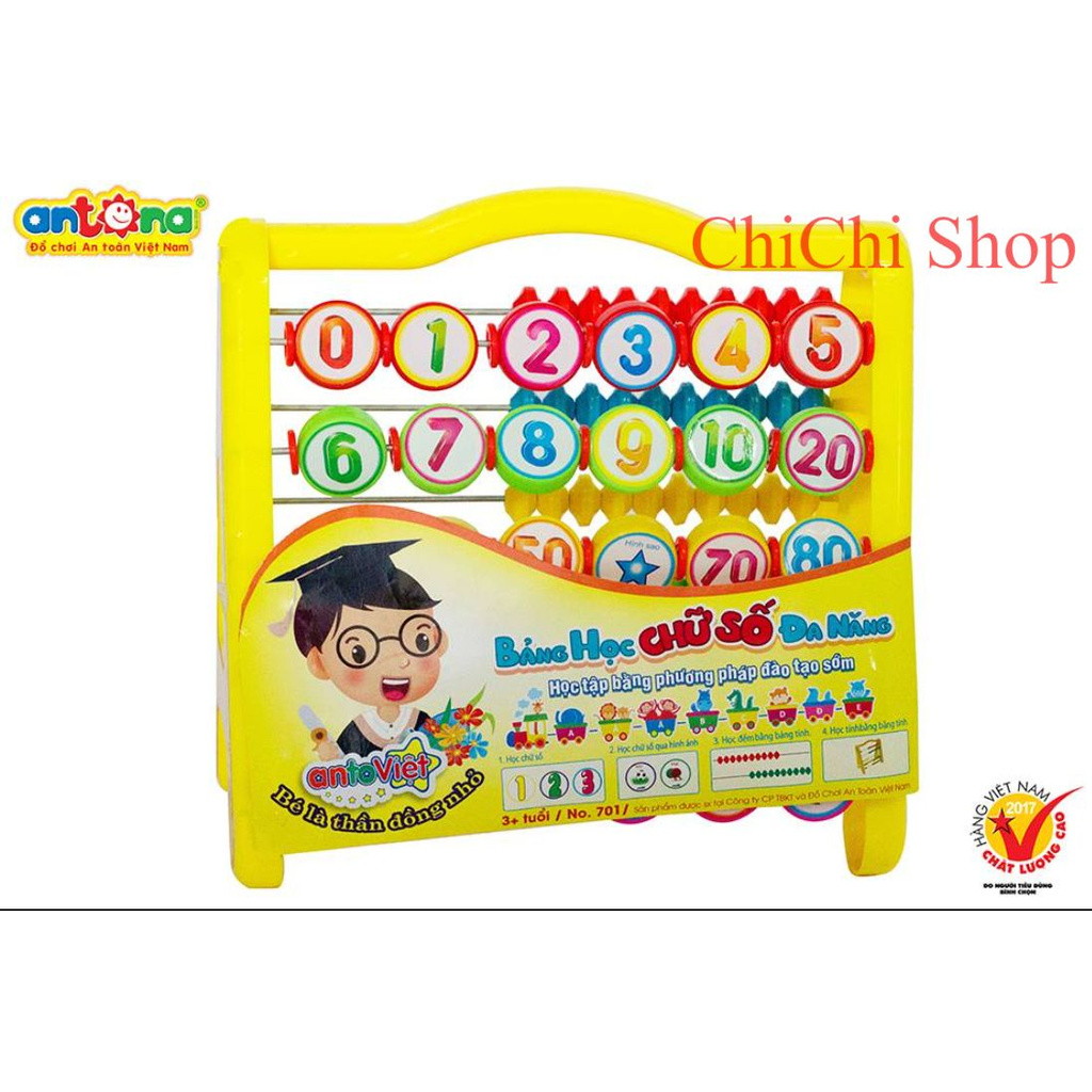 Kệ Chữ A Hàng Antona Việt Nam, Bảng Học Chữ Số Đa Năng Cho Bé Làm Toán