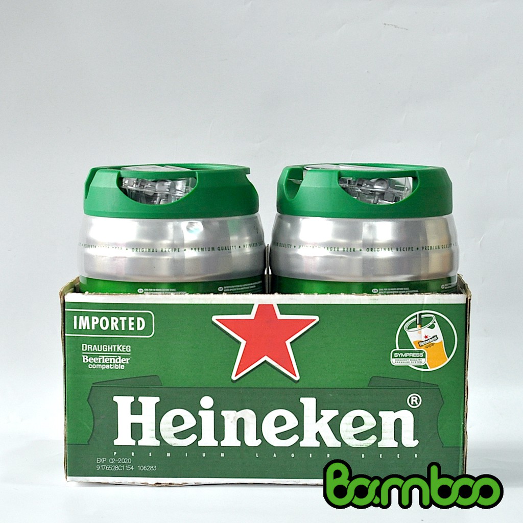 Bia bom Heineken 5 Lít Hà Lan