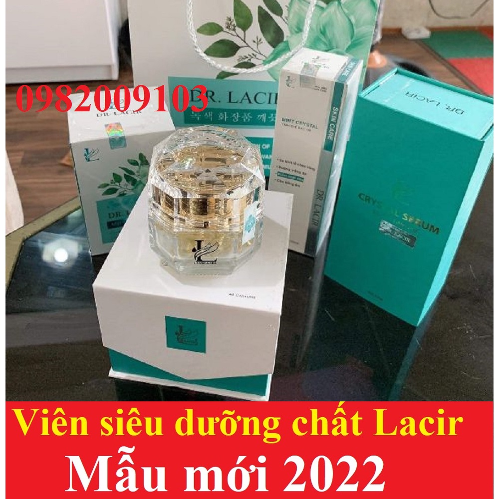 Viên Siêu Dưỡng Chất phục hồi SUPER NUTRIENT CAPSULE Drlacir DR LACIR ,Hộp 20/40 viên,Cải thiện làn da