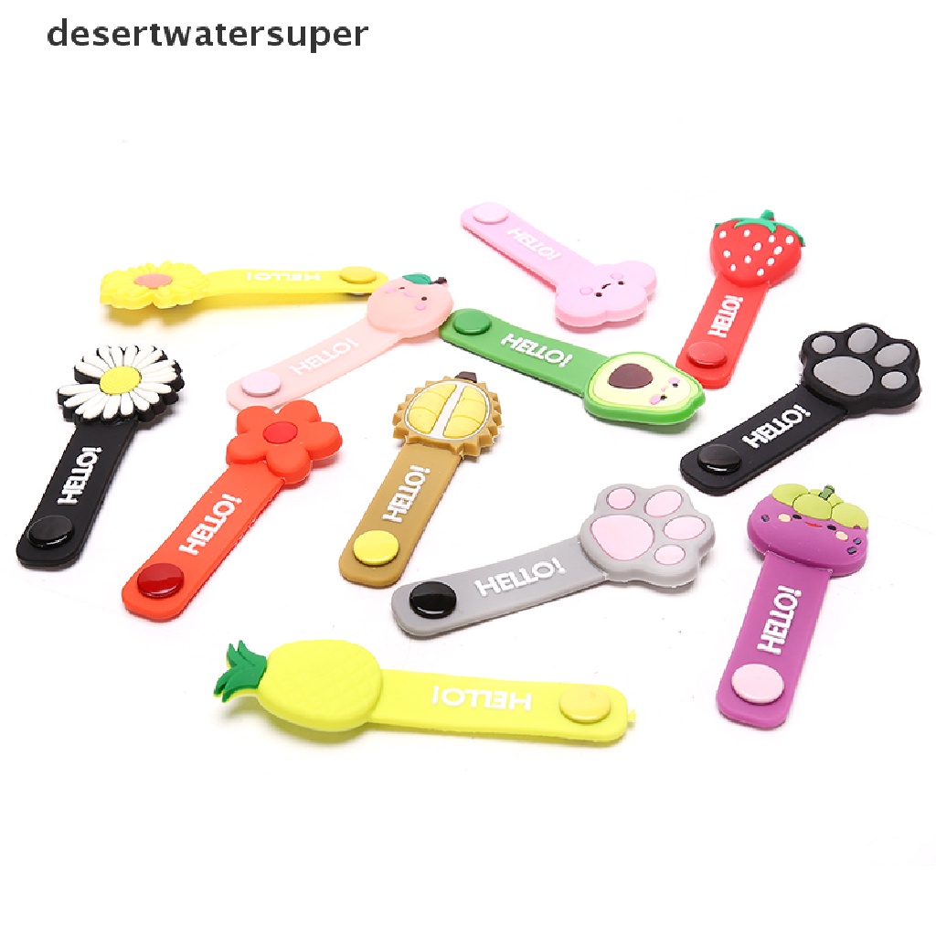 Dụng Cụ Quấn Bảo Vệ Dây Cáp Hình Trái Cây Dễ Thương