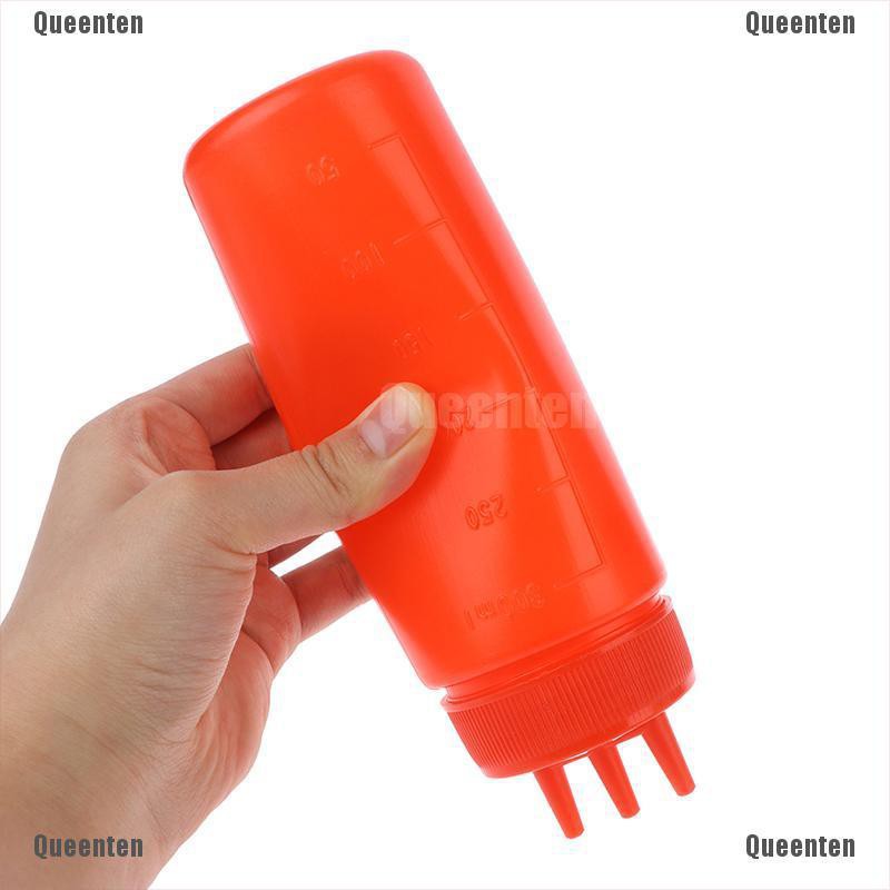 Bình Đựng Dầu / Giấm 3 Lỗ Dạng Bóp Tiện Dụng Cho Nhà Bếp