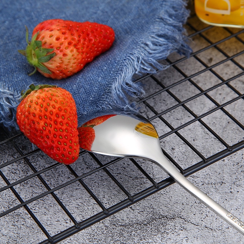 Thìa, Muỗng 304 cán logo hình con hạt dễ thương