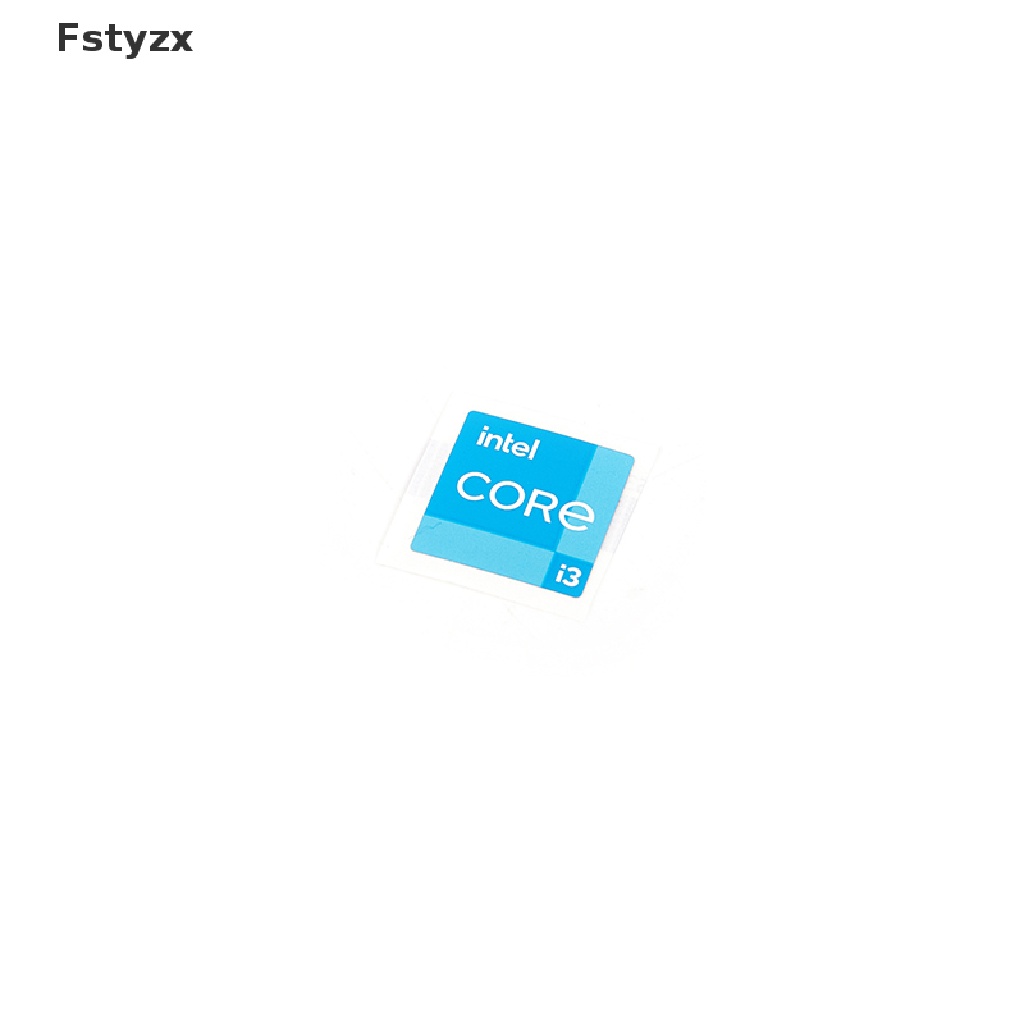 Sticker Kim Loại Dán Trang Trí Máy Tính Intel i3 i5 i7 i9 11th Core Duo