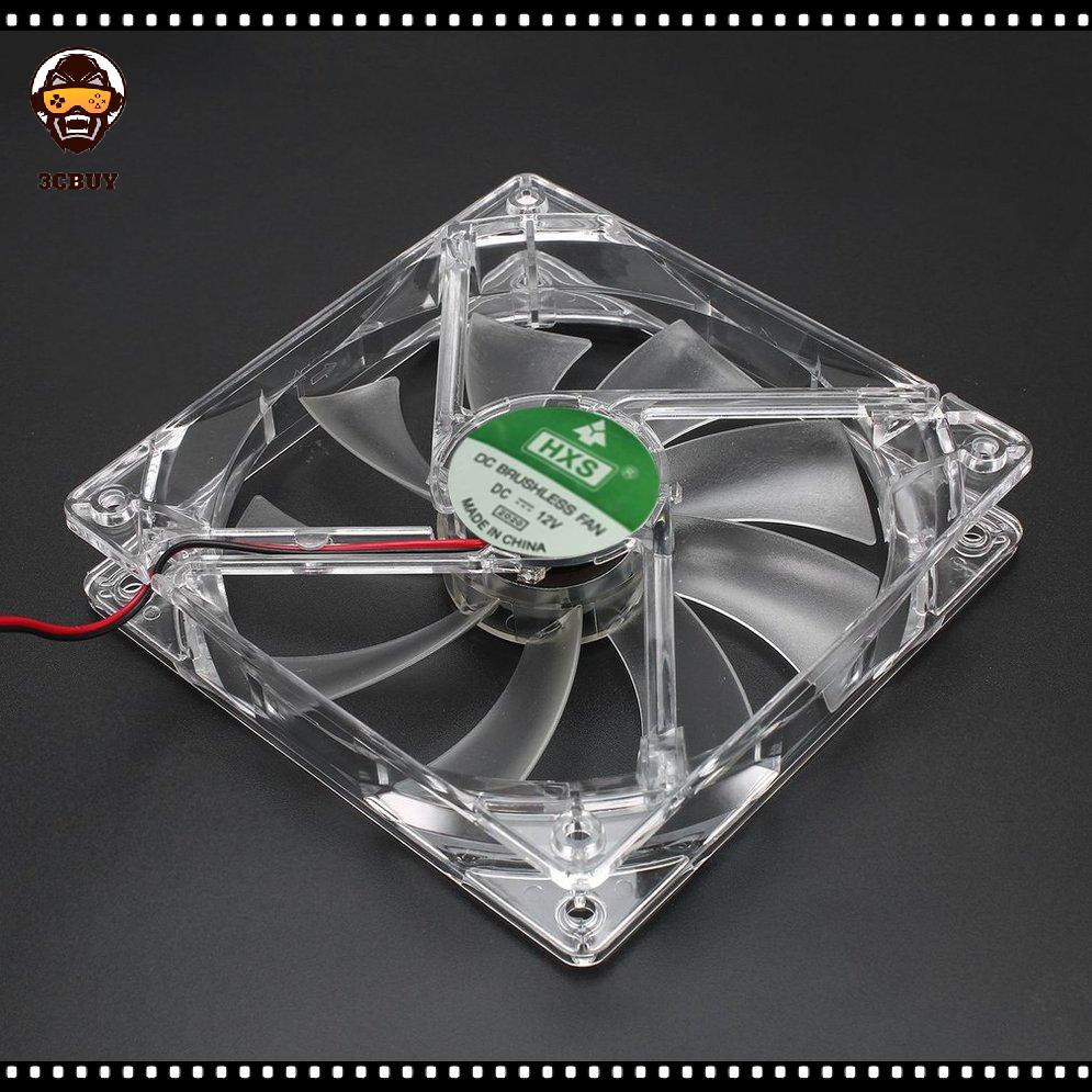 Quạt tản nhiệt 4 đèn LED 120mm 12V cho PC | BigBuy360 - bigbuy360.vn