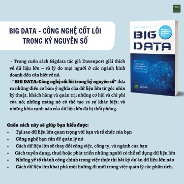 Sách - Big Data - Công Nghệ Cốt Lõi Trong Kỷ Nguyên Số