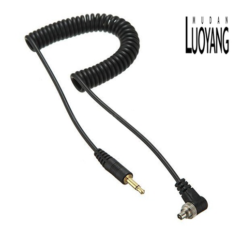Dây Cáp Đồng Bộ Hóa Dữ Liệu Đầu Cắm 3.5mm Kèm Khóa Vặn Cho Đèn Flash Studio