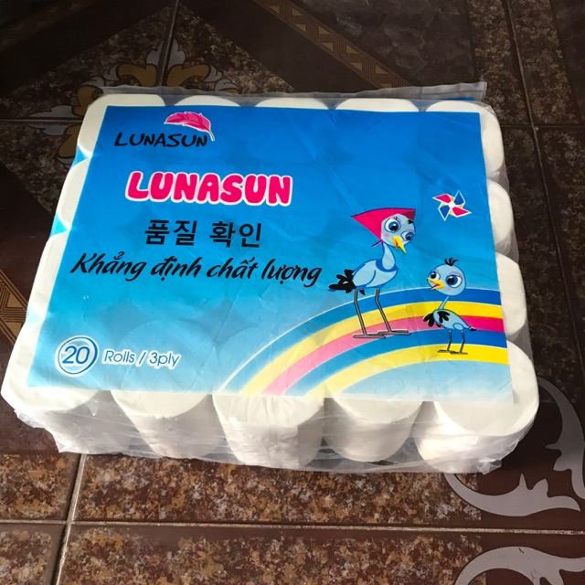 Giấy cao cấp Lunasun 20 cuộn