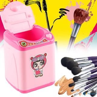 【COD】 Mini Electric Washing Machine Children Pre School Toy Wash Makeup Brushes ACE