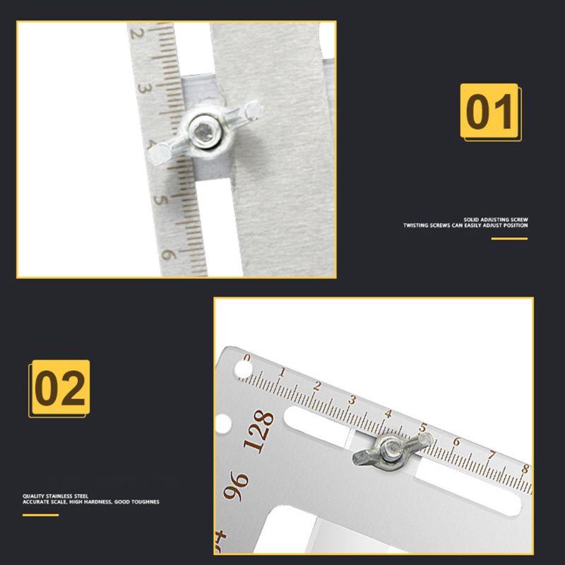 Dụng Cụ Định Vị Đục Lỗ Cho Đồ Nội Thất 32mm 64mm 96mm 128mm