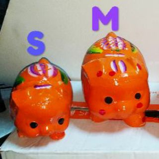 Heo đất truyền Thống Size S( Size NHÍ 13cm), Size M Nhiều Màu Sắc