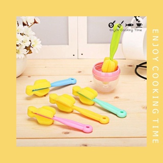 Cọ bọt biển rửa núm ti bình sữa cho bé - Minshop Ksonbi