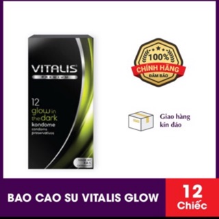 Bao cao su vitalis  glow in the dark@ freeship@ bao cao su nhập khẩu Đức chính hãng 100%( che tên sản phẩm khi giao)