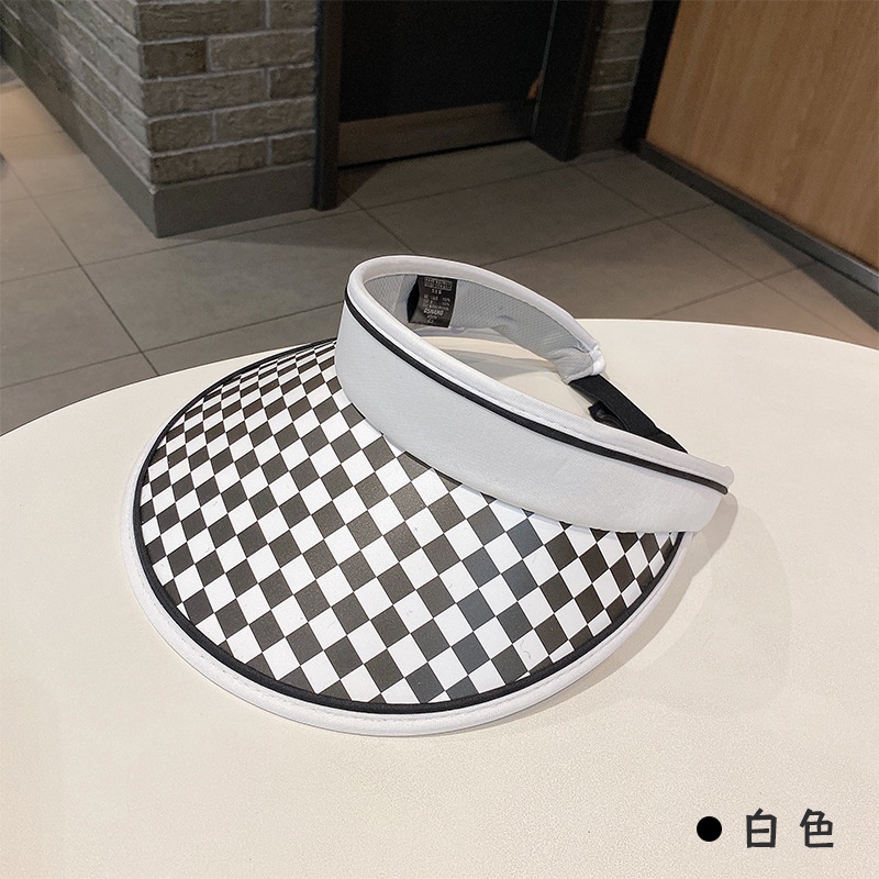 Nón Lưỡi Trai Nửa Đầu Chống Tia Cực Tím Phong Cách Paris Mới