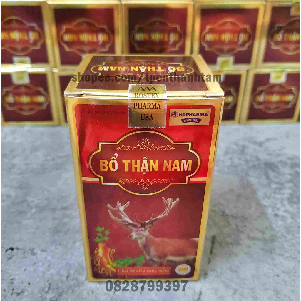 Sâm nhung tăng cường sinh lý Bổ Thận Nam giảm xuất tinh sớm-Hộp 30 Viên