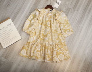 Áo peplum hoa vàng giá 280k