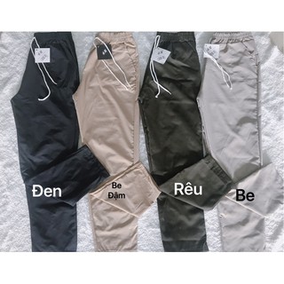QUẦN kaki suông sắn ống (kèm ảnh thật )