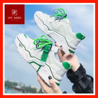 [LOẠI 1] Giày thề thao nữ Ulzzang JINTU màu xanh cá tính đế êm mềm 5cm tăng chiều cao mẫu mới độc lạ