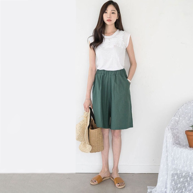 Quần Short Nữ Plus Size Thời Trang Năng Động