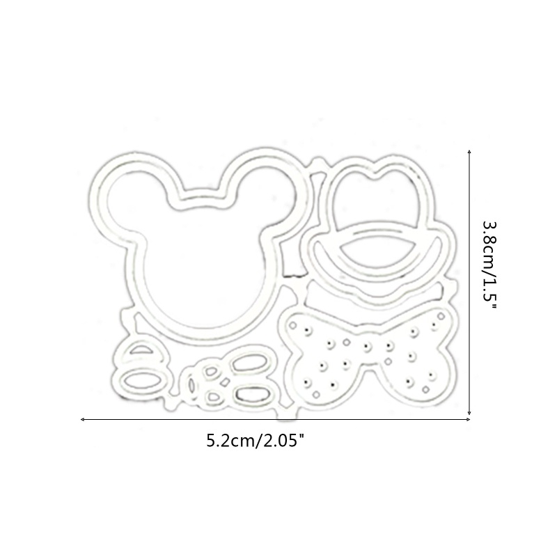 Khuôn Thép Carbon Cắt Hình Hoạt Hình Dùng Trang Trí Thiệp