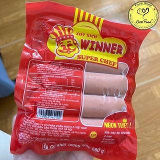 Xúc xích Winner CP 500g/10c [chỉ giao hoả tốc tại hà Nội]