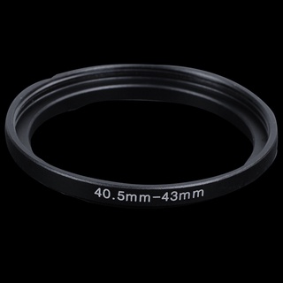 Camera 40.5mm to 43mm Metal Step Up Ring Adapter