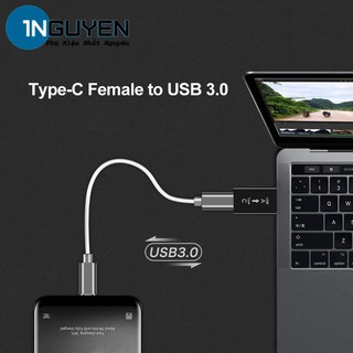 Jack chuyển đổi Type C 3.1 sang USB Type A 3.0