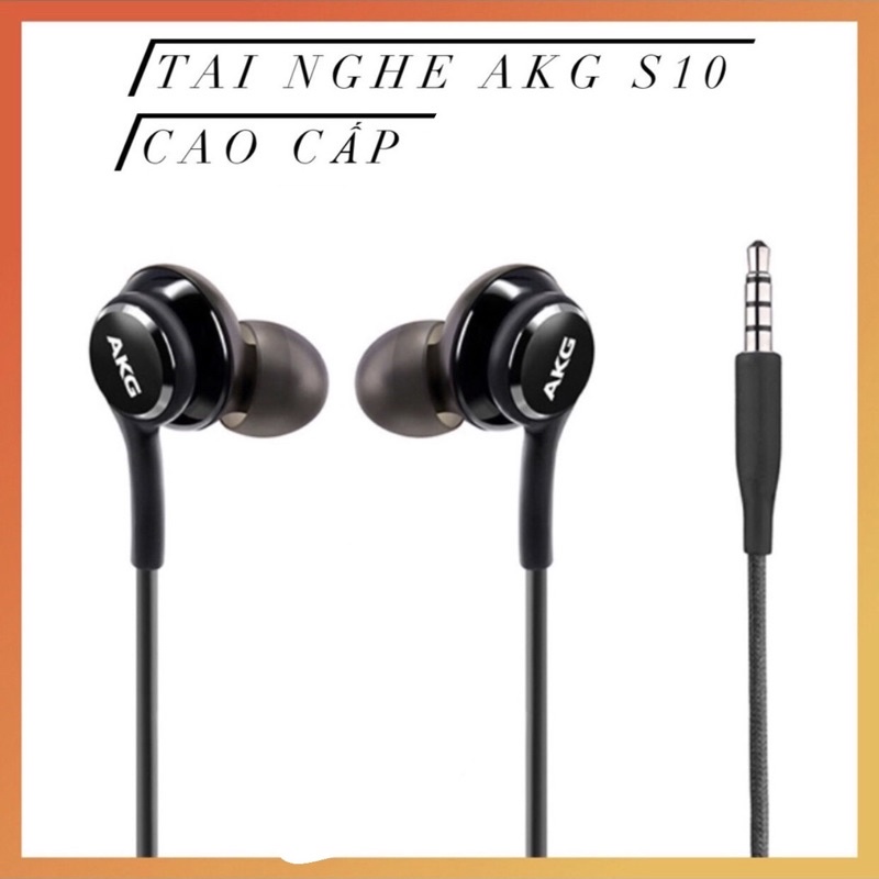 { Siêu Phẩm } Tai Nghe Samsung AKG S10 Nhét Tai,Âm Thanh Cực Hay,Bass Treble Căng,Dùng Cho Các Đời Có Jack 3.5mm