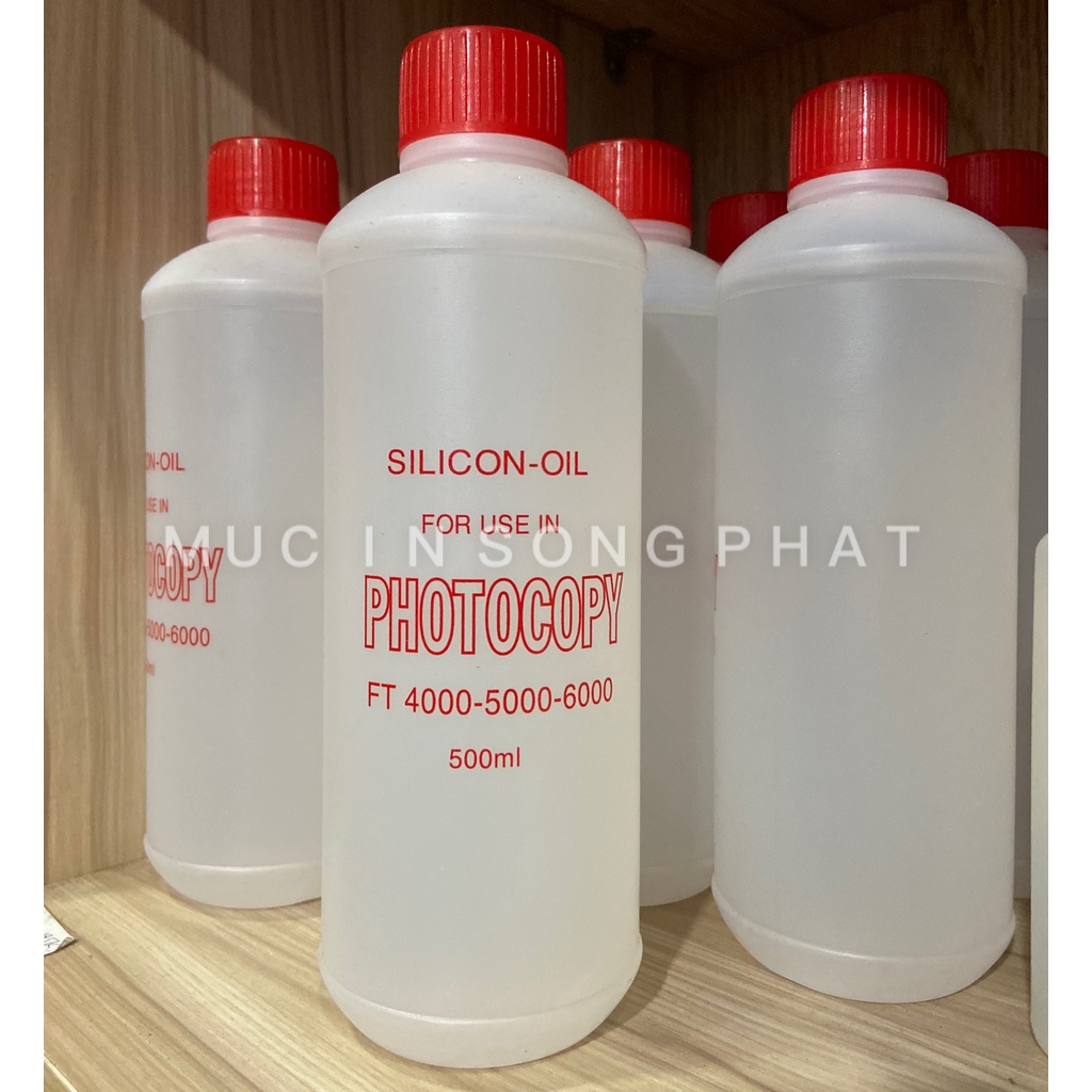 Dầu silicon 500ml dùng cho máy photo, máy in