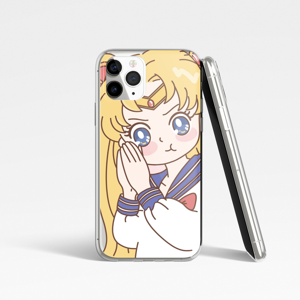Ốp điện thoại TPU in hình vẽ Sailor Moon dành cho Samsung Galaxy Note 20+/20 Ultra/20/9/8/10Lite/10+/10/5/4/3