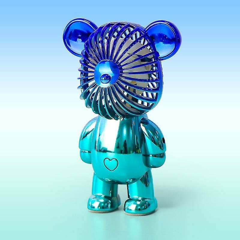 Quạt tích điện mini Bearbrick