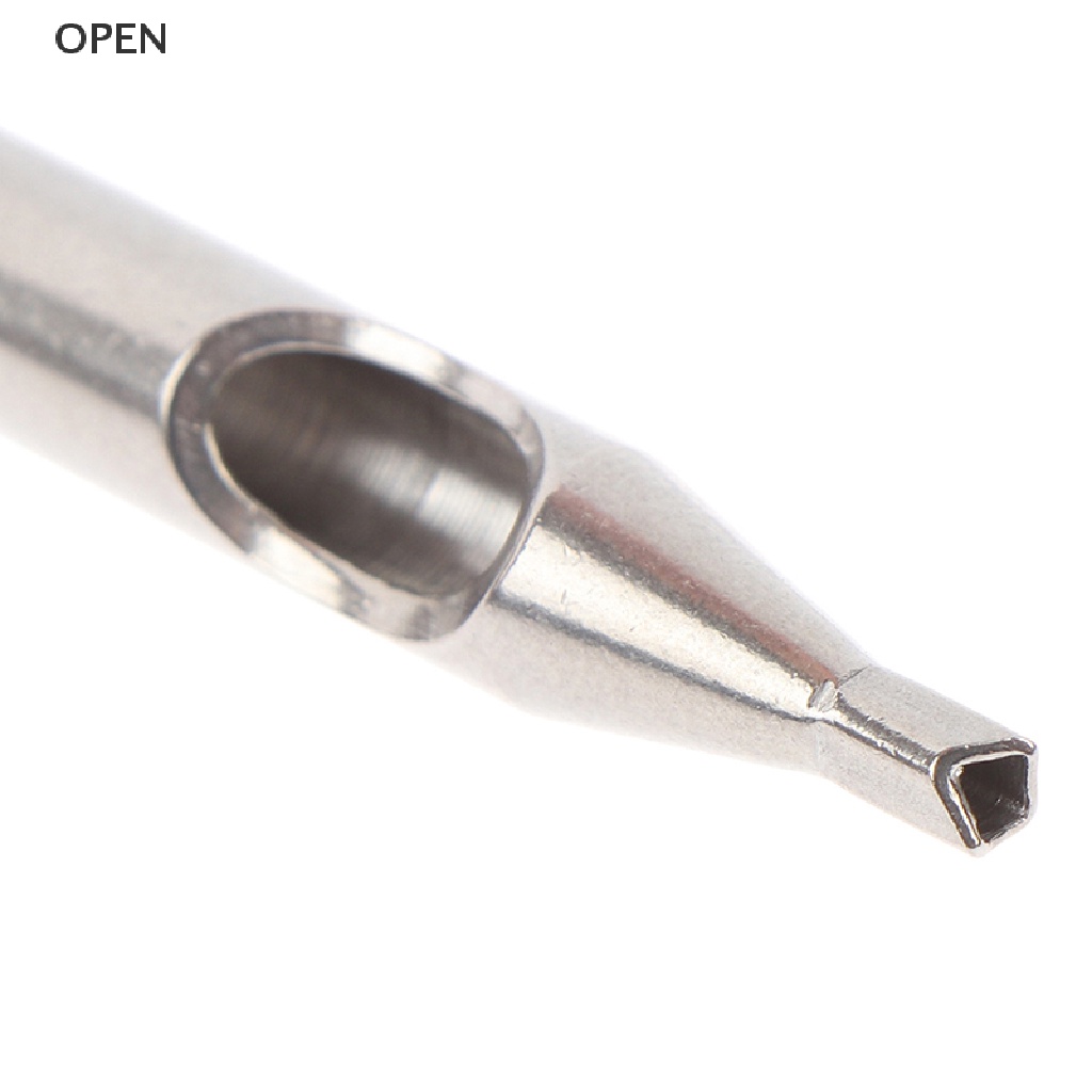 Op 1X Đầu Ống Phun Xăm Thép Không Gỉ Phụ Kiện Máy Xăm my