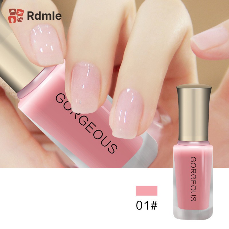 Gel sơn móng tay 3d 10ml lâu trôi màu nude sáng bóng