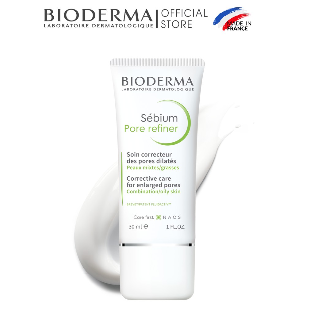 Bộ sản phẩm chăm sóc da dầu và hỗn hợp Biodema Sebium (Tẩy trang micellar 100ml + Lotion 200ml + Pore Refiner 30ml)