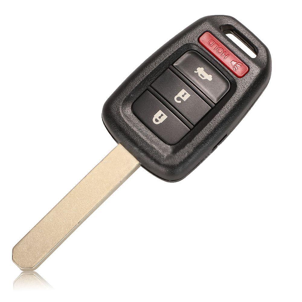 Chìa Khóa Điều Khiển Từ Xa 3 Nút 4 Nút 313.8MHz Bền Bỉ Cho Xe Hơi Honda 2013-2015