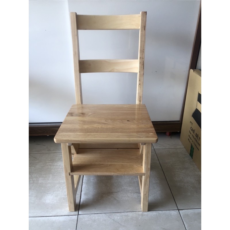 Ghế Bậc Thang Xếp Gọn Thành Ghế Ngồi ( Cao 89cm )