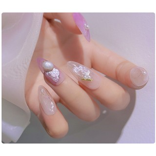 xà cừ trang trí nail