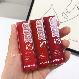 Son thỏi lì Peripera Ink Airy velvet stick