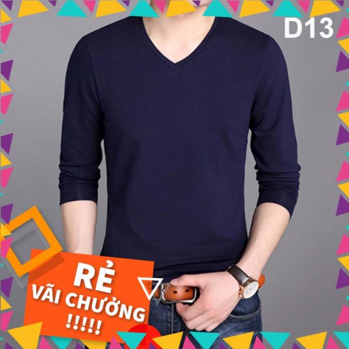 [HOT SALE] ÁO THU ĐÔNG NAM  tay dài cổ tim, chất cotton 4 chiều , áo dài tay nhiều màu dáng ôm thời trang _vifa | BigBuy360 - bigbuy360.vn