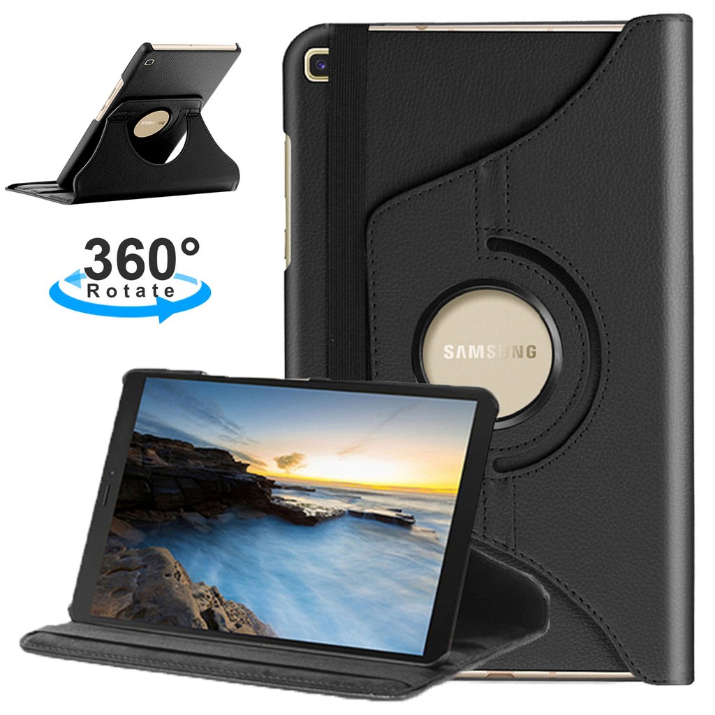 Bao Da Máy Tính Bảng Nắp Lật Xoay 360 Độ Cho Samsung Galaxy Tab 3 8.0 Sm-T311 / T315 Tab3