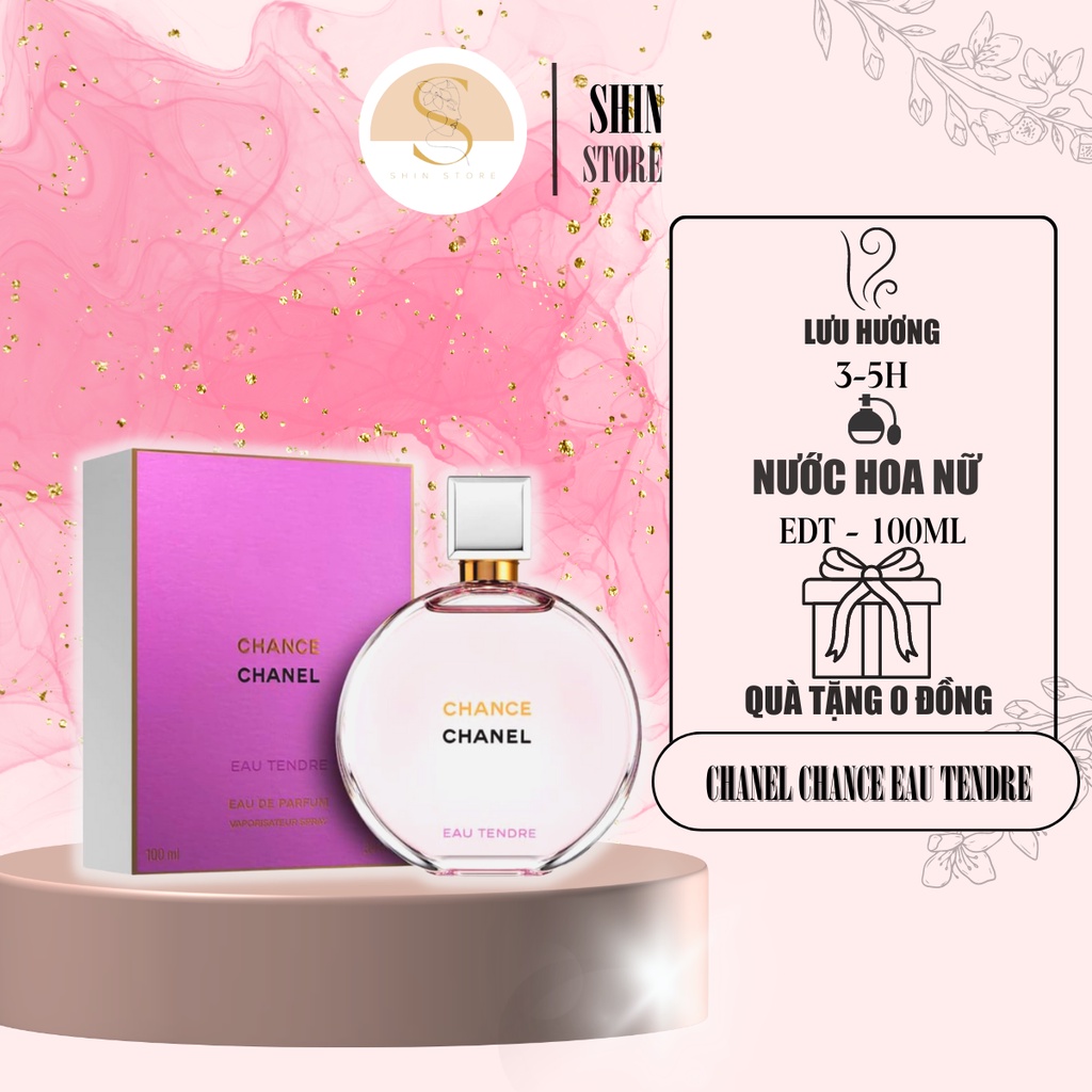 Nước hoa nữ, Dầu thơm hương thơm quyến rũ Eau Tendre dung tích 100ml NH003