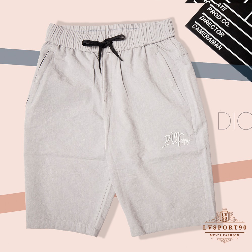 Quần sooc nam 💎SALE💎 Quần đũi chất liệu vải cao cấp hàng Việt Nam họa tiết thêu sắc nét mặc đi chơi chạy bộ LVsport90 | BigBuy360 - bigbuy360.vn