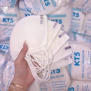 com bo 10 Khẩu Trang KT5 3 Lớp Kháng Khuẩn - Lọc Bụi 1