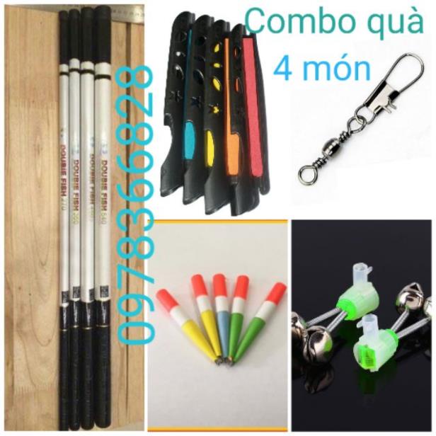 CẦN CÂU TAY VÀ COMBO 4 MÓN QUÀ
