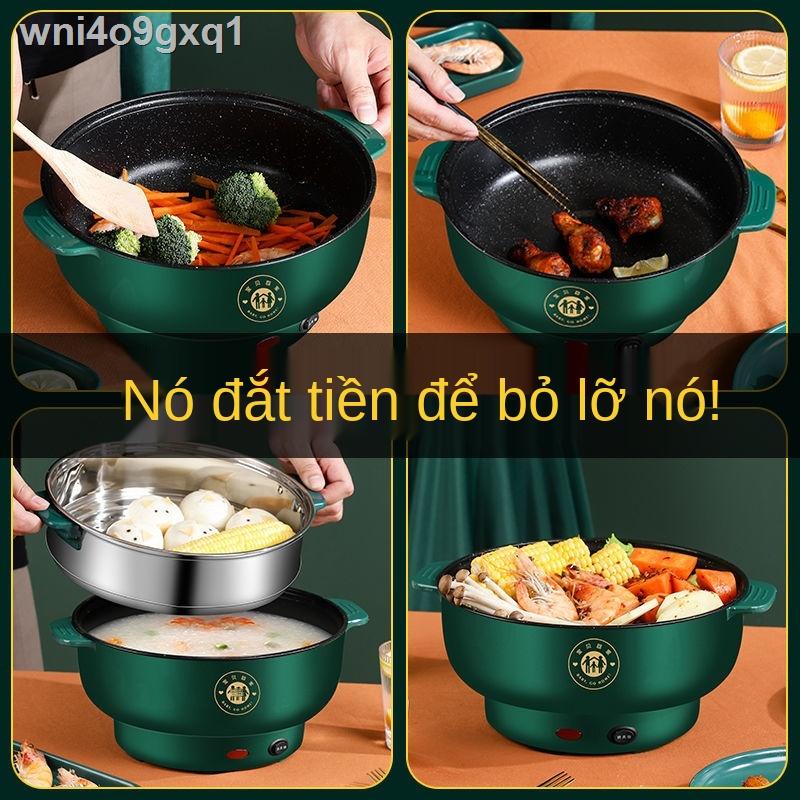 Chảo điện, điện đa năng, nhỏ nội trú sinh viên, nồi mini, nấu ăn gia đình loại