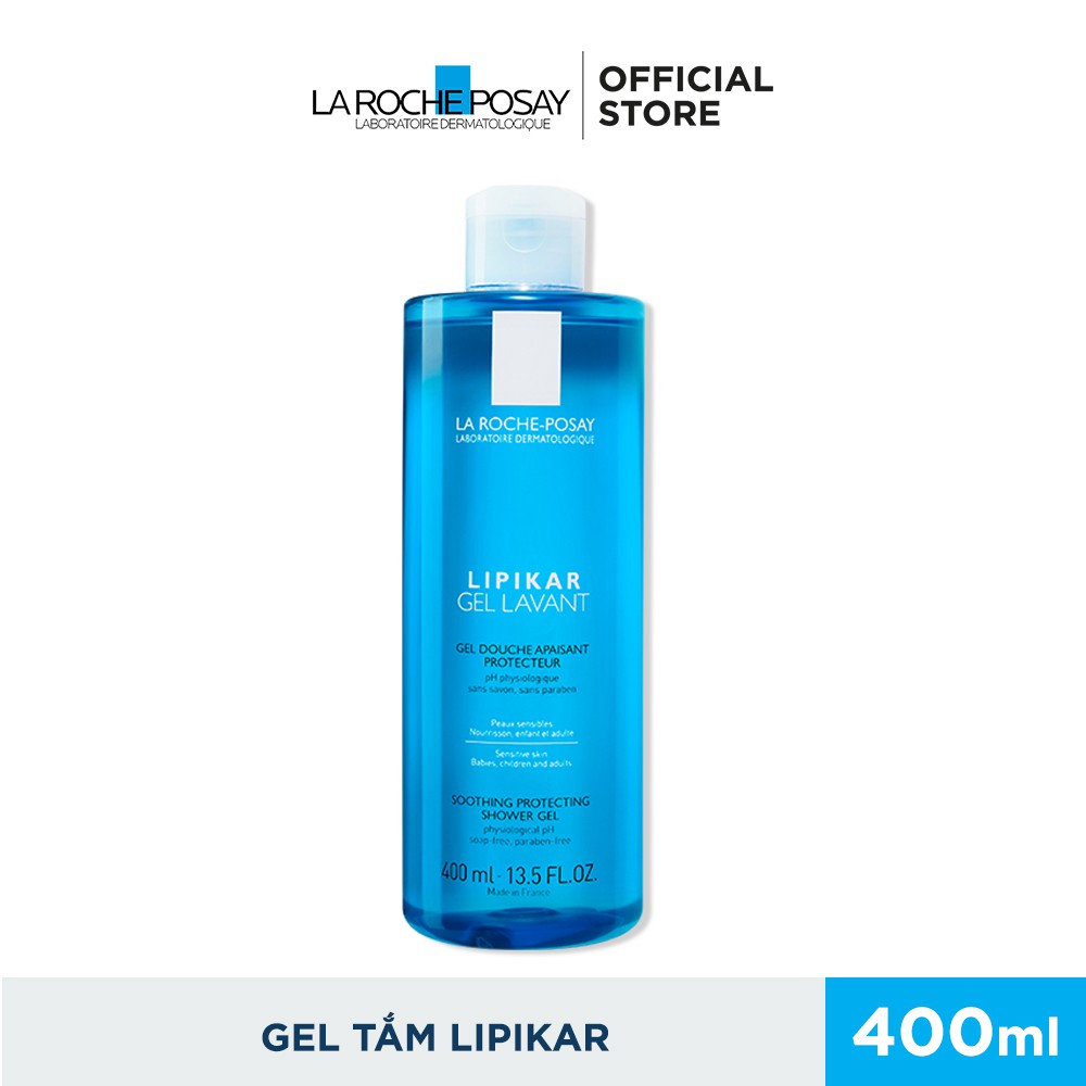 [Chính Hãng] La Roche Posay Gel Tắm Giúp Làm Sạch Làm Dịu Bảo Vệ Da Dành Cho Da Nhạy Cảm Phù Hợp Cho Trẻ Em 400ml